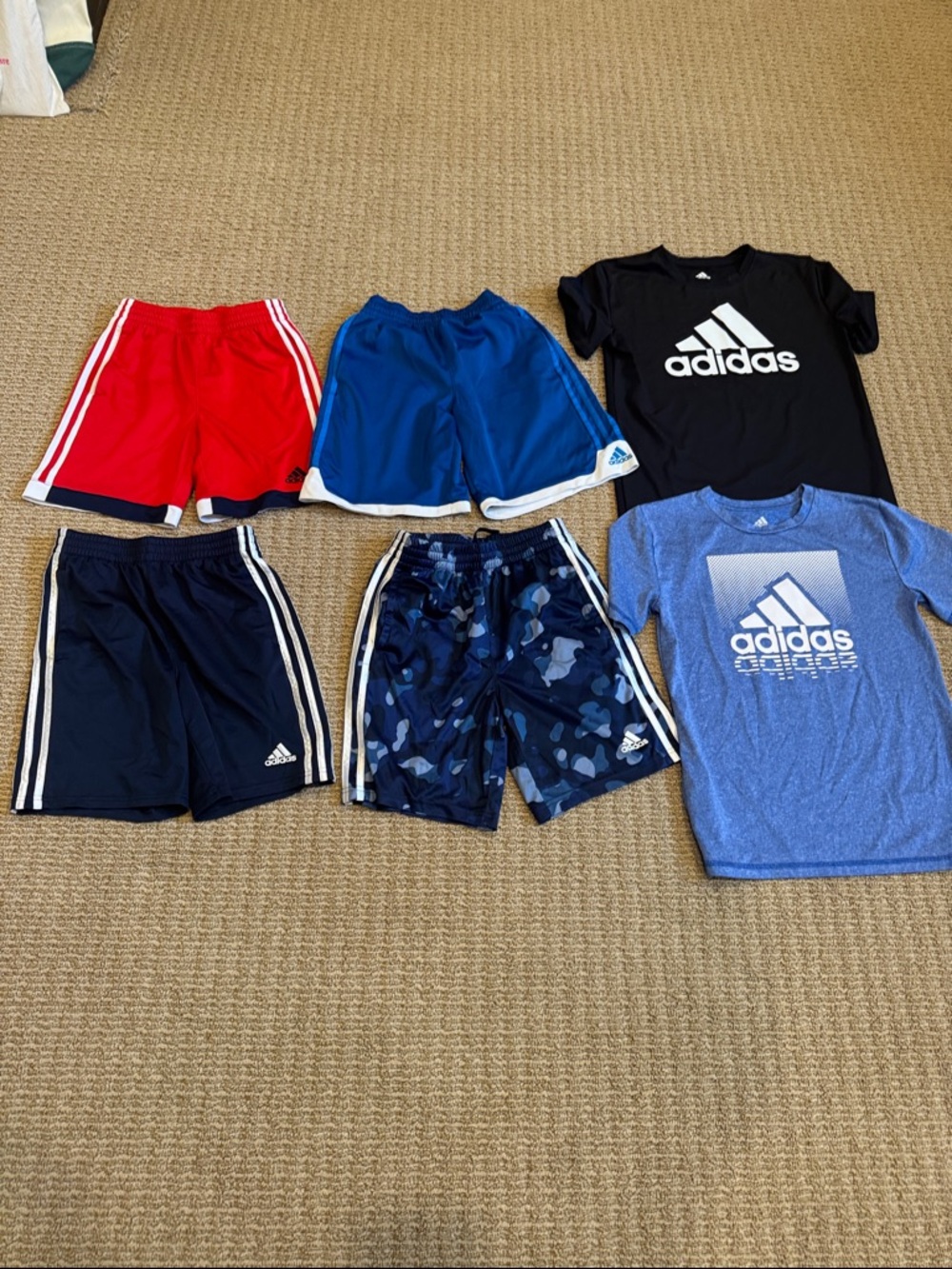 adidas Boys' size 10-12 Multi-Piece Athletic Bundle